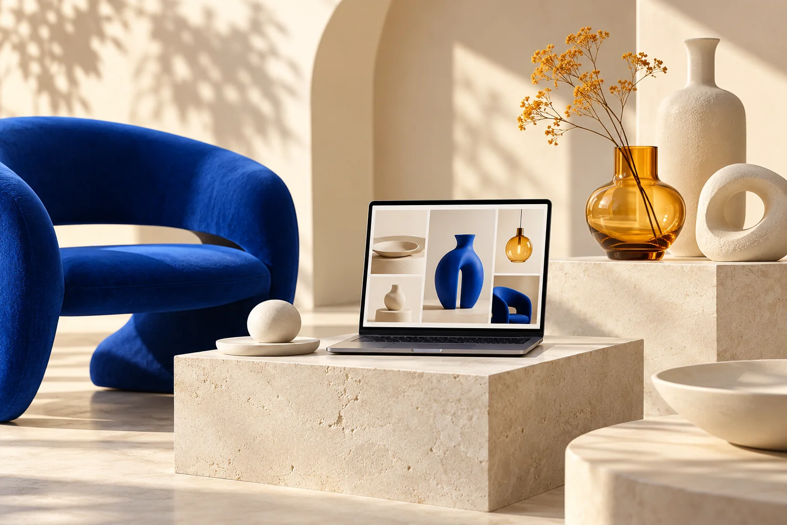 Commerce & Websites illustrative workspace